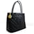 CHANEL Gold Medallion Caviar Shoulder Bag Grand Shopping Tote Black Leather  ref.1396879