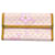 Louis Vuitton Porte tresor international Toile Rose  ref.1396988