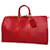 Louis Vuitton Keepall 45 Roja Cuero  ref.1397001