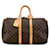 Louis Vuitton Keepall 45 Brown Leather  ref.1397139