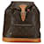 Louis Vuitton Montsouris MM Brown Cloth  ref.1397144