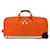 Louis Vuitton Horizon Soft Duffle 55 Orange Cloth  ref.1397398