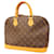Louis Vuitton Alma Brown Cloth  ref.1397403