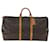 Louis Vuitton Keepall 60 Brown Cloth  ref.1397409