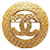 Chanel COCO Mark Dourado Banhado a ouro  ref.1397467