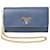 Prada Saffiano Blue Leather  ref.1397485