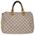 Louis Vuitton Speedy 30 Bianco Tela  ref.1397551