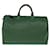 Louis Vuitton Speedy 35 Verde Pelle  ref.1397553