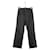 Autre Marque Straight leather pants Black  ref.1397634