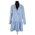 Sandro vestido de algodão Azul  ref.1397657