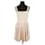 Versace Robe beige Synthétique  ref.1397661