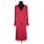 Bash Red dress Viscose  ref.1397662