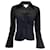 Autre Marque Cinq a Sept – Schwarzes Mckenna-Top mit gedrehter Vorderseite Polyester  ref.1397698