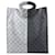 Louis Vuitton Monogram Eclipse Split Handbag M43816 Grey Leather  ref.1397704