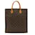 Louis Vuitton Sac Plat Brown Cloth  ref.1397754