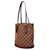 Louis Vuitton Bucket Brown Cloth  ref.1397871