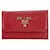 Prada Saffiano Vermelho Couro  ref.1397936