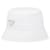 Prada Chapeau de pêcheur en Re-Nylon blanc  ref.1397976