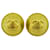 Timeless Chanel COCO Mark Dourado Banhado a ouro  ref.1398058