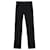 Joseph Straight Jeans in Black Cotton  ref.1398098