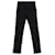 Joseph Straight Jeans in Black Cotton  ref.1398101