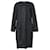 Dries Van Noten Long Coat in Black Cotton  ref.1398111