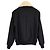 Sandro Heron Shearling Collar Jacket in Navy Blue Polyester - view 3