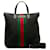Gucci Web Stripe Tote Bag Canvas Tote Bag 619751 in ausgezeichnetem Zustand Leinwand  ref.1398144