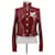 COURREGES  Jackets T.FR 38 Cotton Dark red  ref.1398292