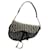 Dior Saddle Toile Noir  ref.1398410
