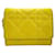 Dior Lotus lady dior Yellow Leather  ref.1398426