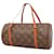 Louis Vuitton Papillon 26 Braun Leinwand  ref.1398438