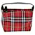 Burberry Nova Check Synthétique Rouge  ref.1398476