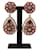 Dolce & Gabbana Brincos pendentes de estilo barroco siciliano. Dourado Vidro  ref.1398549