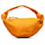 Bottega Veneta Orange Mini gefütterter Knoten Leder  ref.1398553