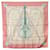 Lenço de seda Hermès rosa La Musique des Spheres Pano  ref.1398556