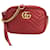 Gucci Red Mini GG Marmont Matelasse Crossbody Leather Pony-style calfskin  ref.1398620