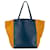 Céline Celine Azul Bicolor Phantom Cabas Azul marinho Couro Bezerro-como bezerro  ref.1398631