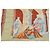 Foulard quadrato in seta Nina Ricci multicolore marrone beige - vista 4