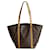 Bolso de hombro Louis Vuitton Shopping con monograma Castaño Cuero  ref.1398642
