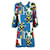 Chanel Casaco de Cashmere com Botões de Jóias e Gola CC por 6 mil dólares. Azul Casimira  ref.1398655