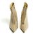 Botines Rene Caovilla con strass IT36 Botas de tobillo adornadas con joyas UK4 US6.5 Nuevas Beige Dorado - vista 3