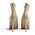 Botines Rene Caovilla con strass IT36 Botas de tobillo adornadas con joyas UK4 US6.5 Nuevas Beige Dorado - vista 4