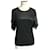 BALENCIAGA T'S Black two-tone T-shirt XS Cotton  ref.1398661