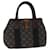 Céline CELINE Triomphe Canvas Hand Bag Brown Auth 75616 Cloth  ref.1398690