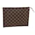 LOUIS VUITTON Damier Ebene Poche Toilette 26 Pochette N47543 Auth LV 75175  ref.1398719