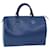 Louis Vuitton Epi Speedy 30 Bolsa de Mão Azul Toledo M43005 Autenticação de LV 75498 Couro  ref.1398720