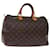 Louis Vuitton Monogram Speedy 35 Bolso de mano M41524 Bases de autenticación de LV14464 Monograma Lienzo  ref.1398746