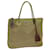 Tote PRADA Sac Cabas Nylon Beige Authentique 75578  ref.1398751