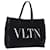 VALENTINO Tote Bag Canvas Black Auth bs14456 Cloth  ref.1398763